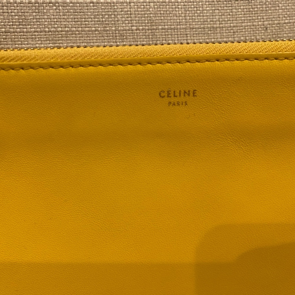 Celine Large Trio in Yellow - Picture 3 of 11